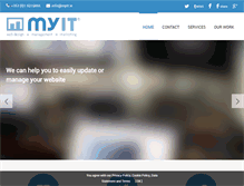 Tablet Screenshot of myit.ie